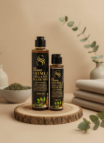Shimla Organic Dual Oil Power (100ml + 200ml)