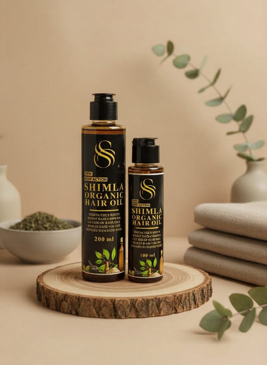 Shimla Organic Dual Oil Power (100ml + 200ml)